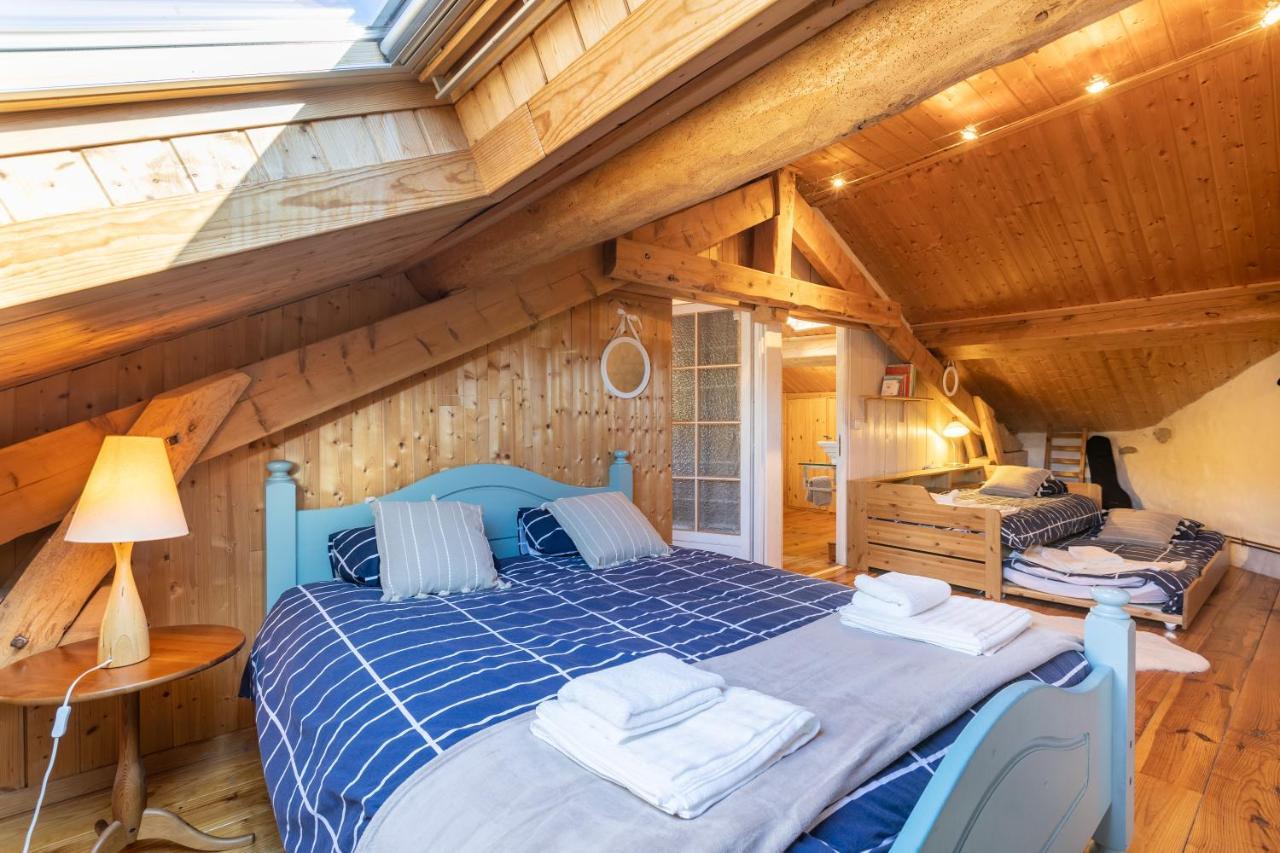 Cottage Des Pleiades - Station De Ski Accessible A Pieds 莱桑格勒 外观 照片